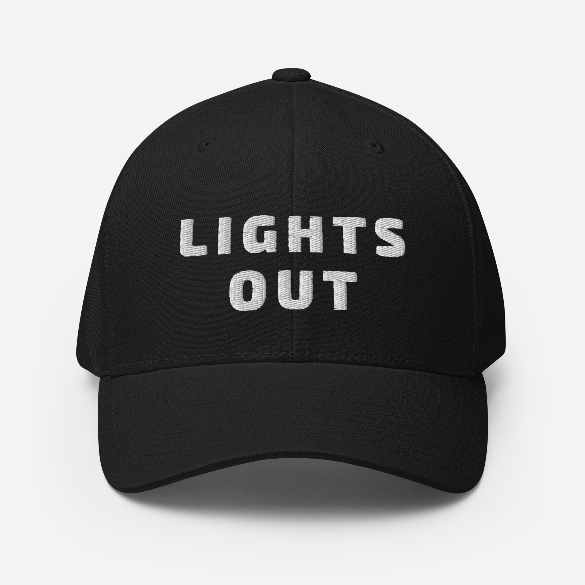 P1 LIGHTS OUT Black Flex Hat