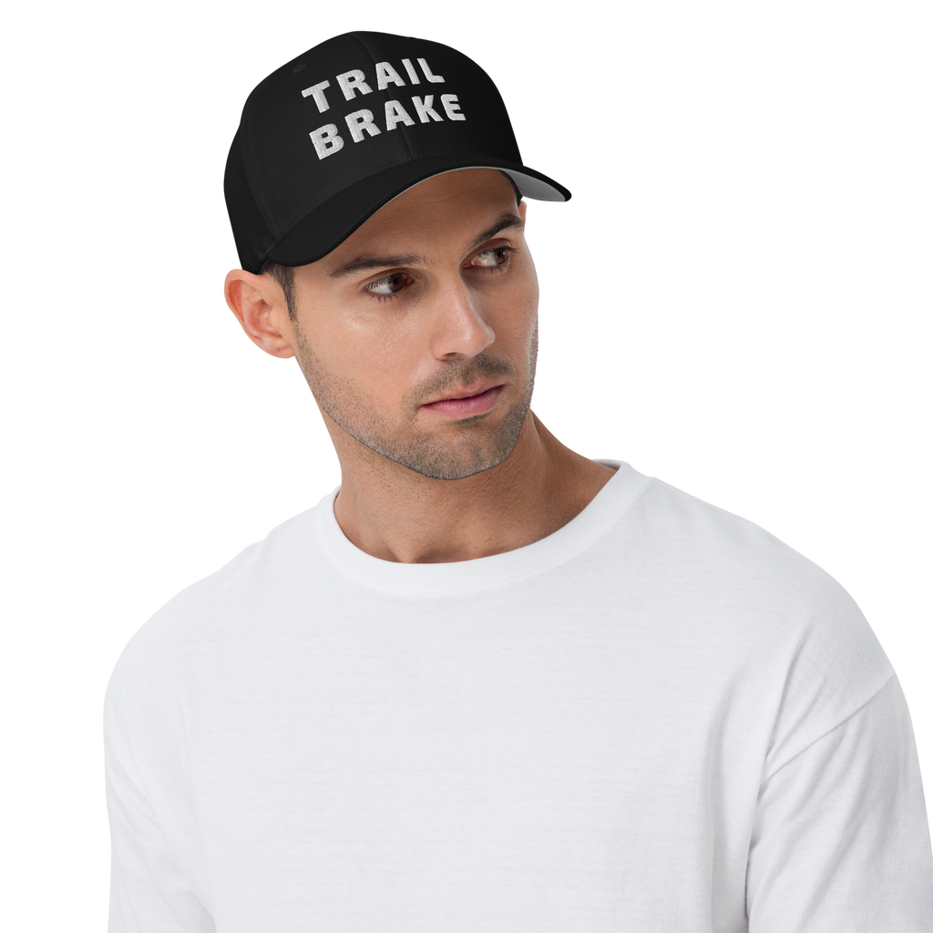 P1 TRAIL BRAKE Black Flex Hat