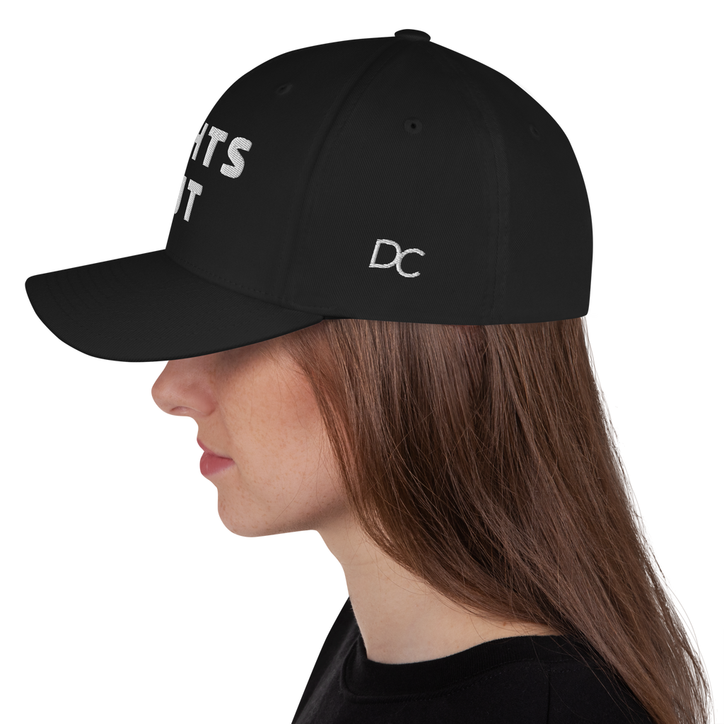 P1 LIGHTS OUT Black Flex Hat