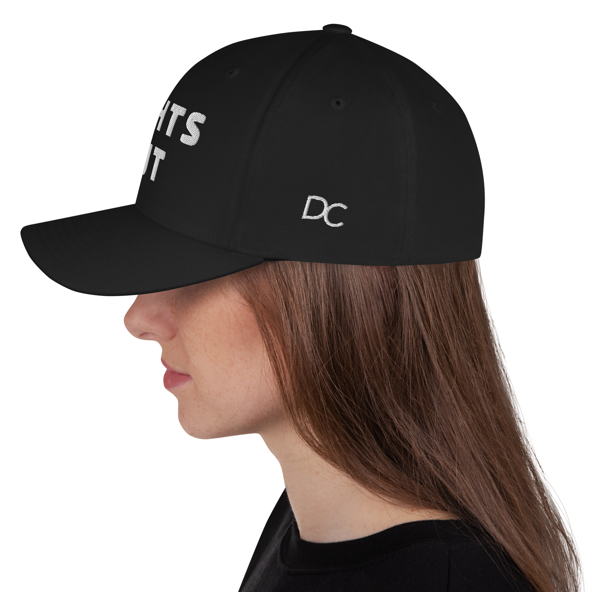 P1 LIGHTS OUT Black Flex Hat