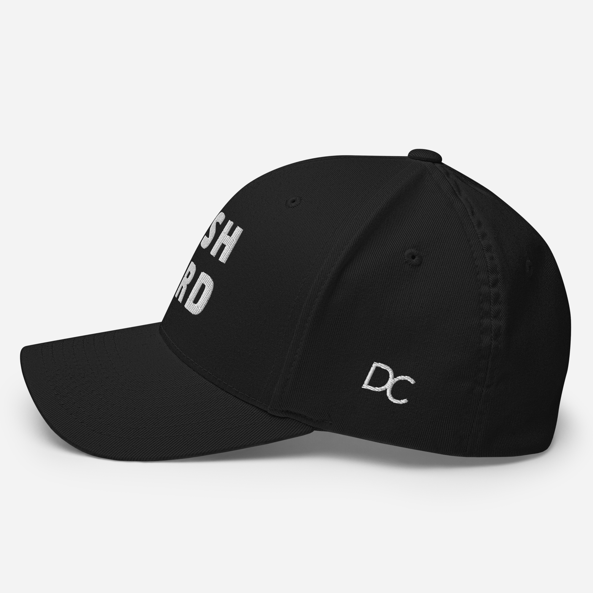 P1 PUSH HARD Black Flex Hat