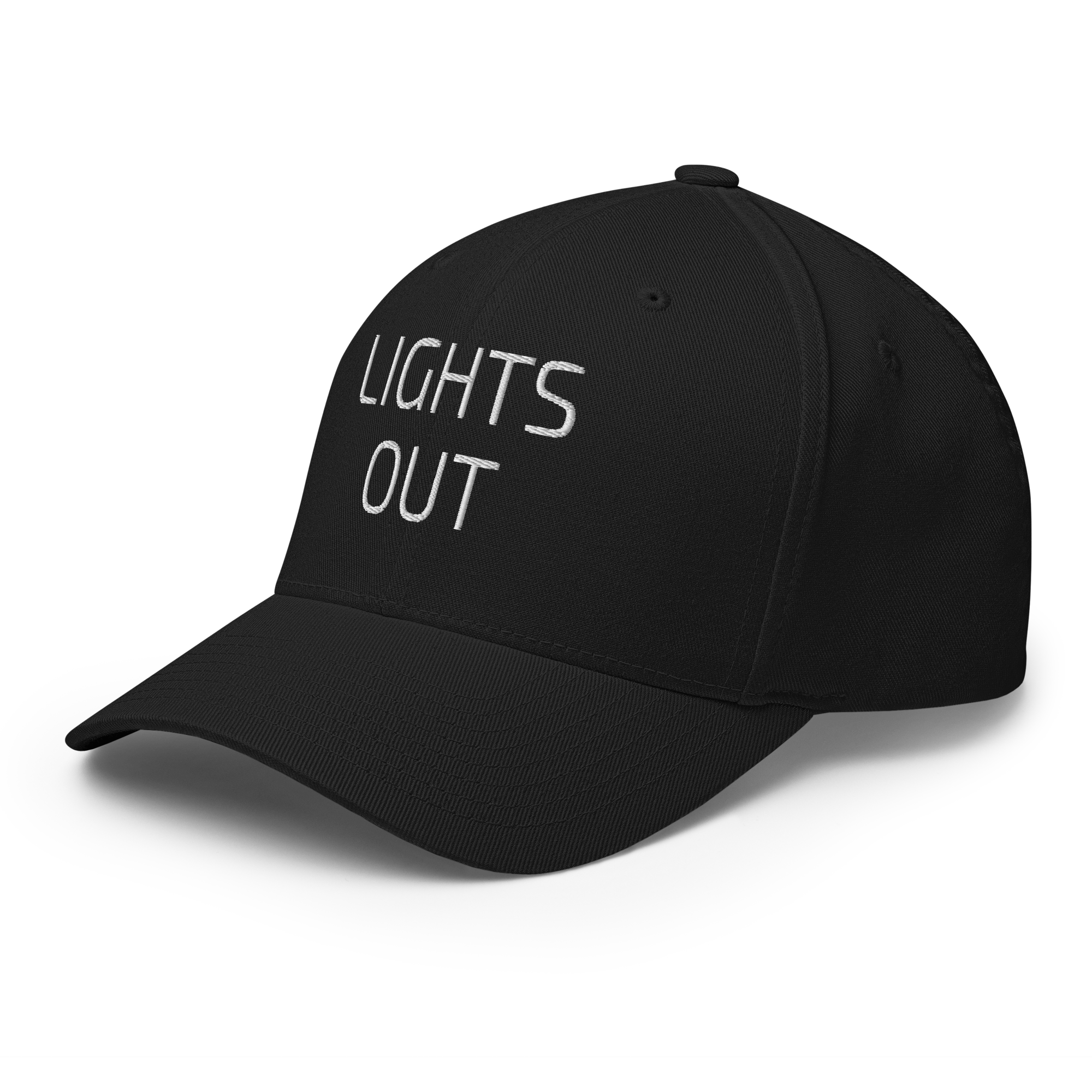 P1 LIGHTS OUT Black Flex Hat