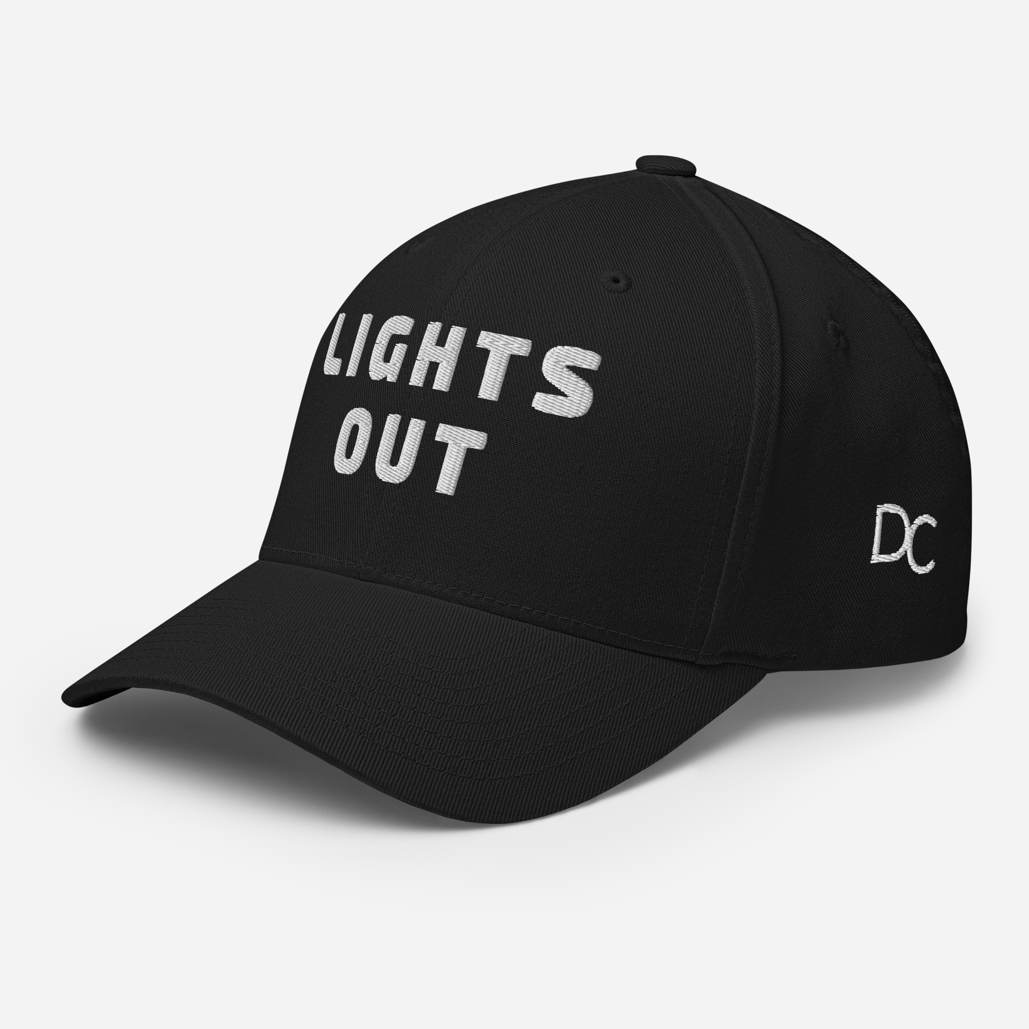 P1 LIGHTS OUT Black Flex Hat
