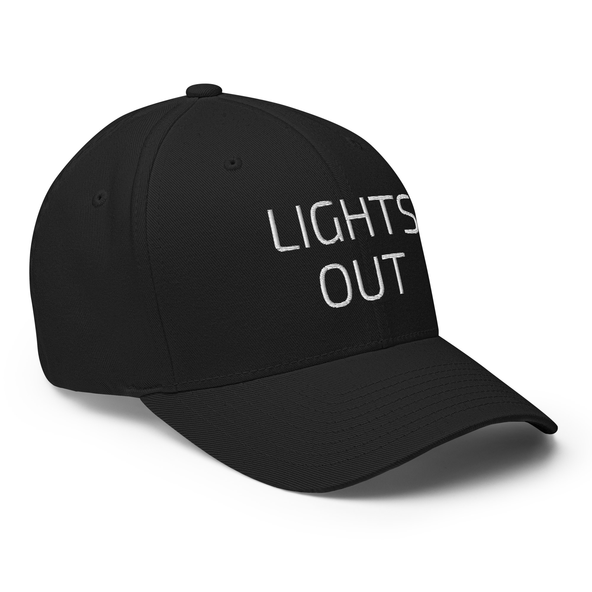 P1 LIGHTS OUT Black Flex Hat