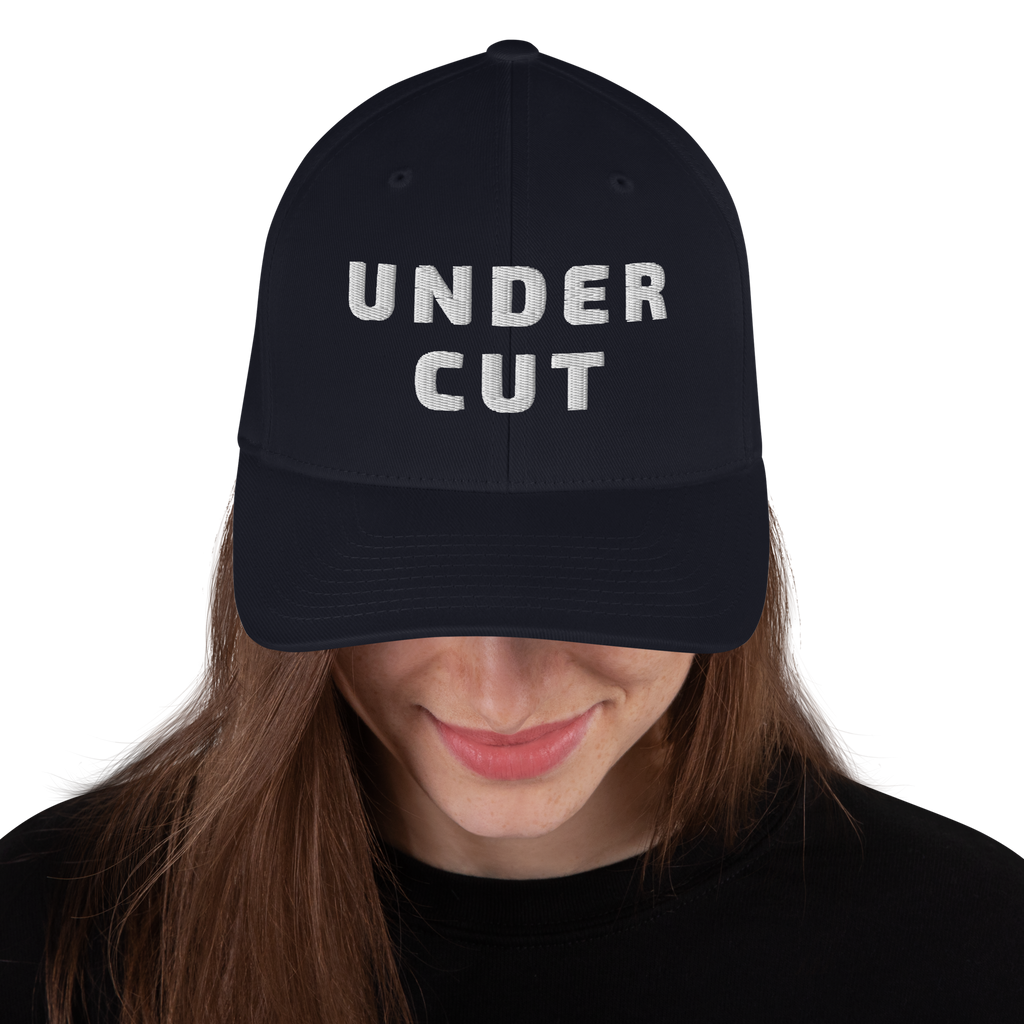 STRTGY UNDER CUT Blue Flex Hat