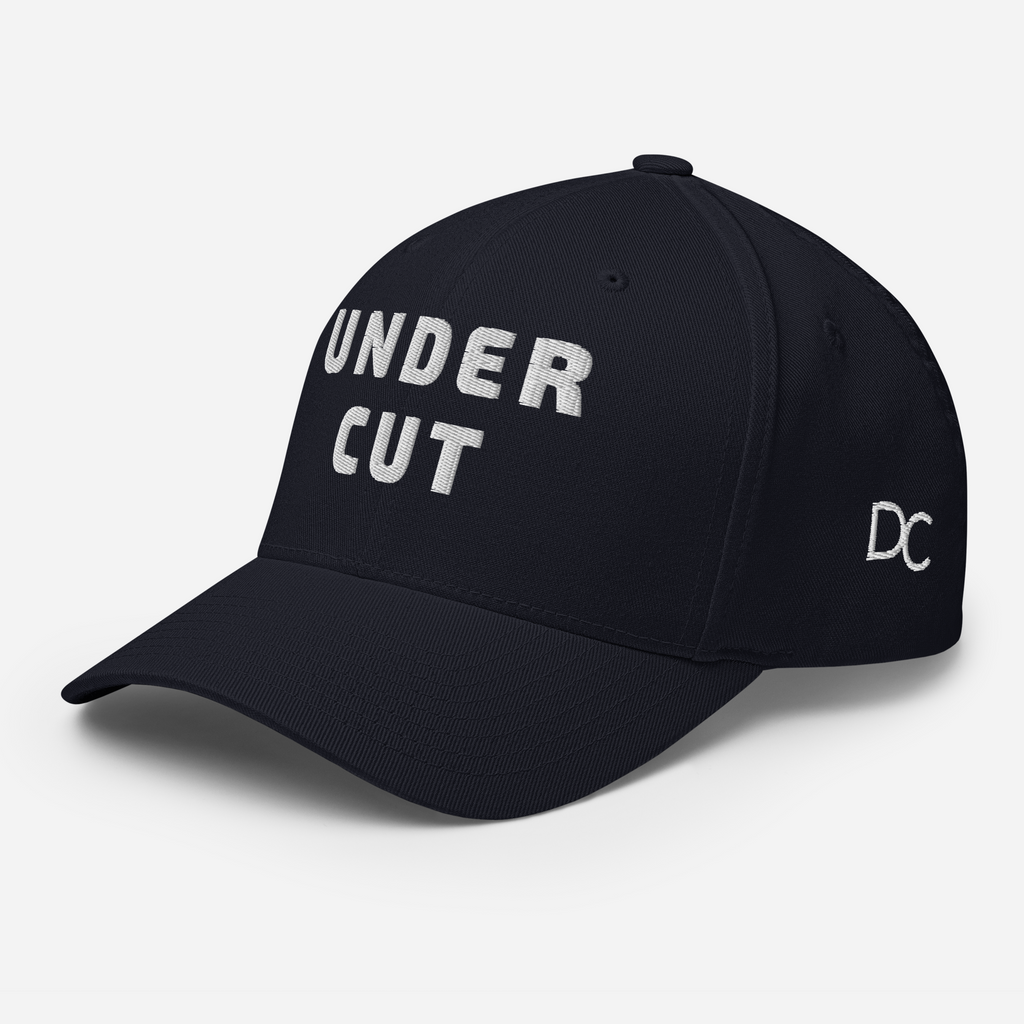 STRTGY UNDER CUT Blue Flex Hat