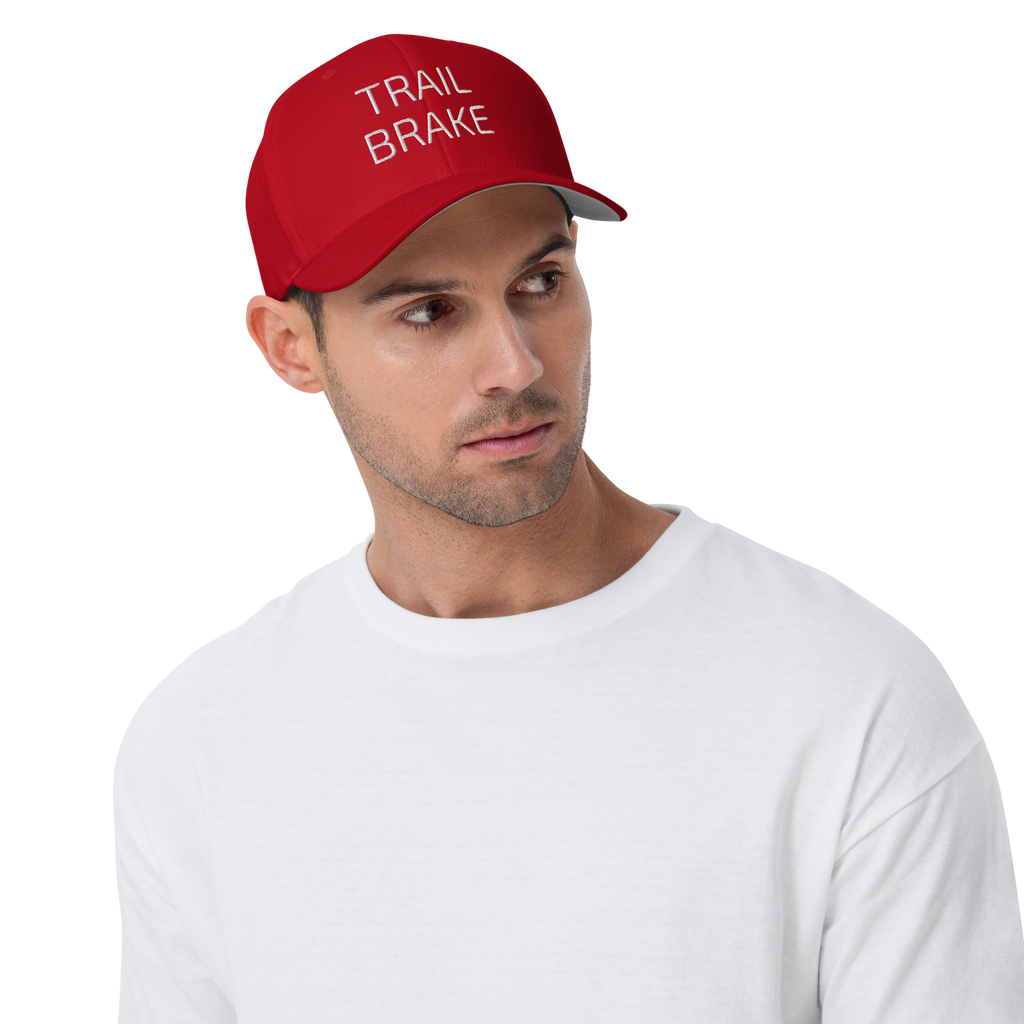 APX TRAIL BRAKE Red Flex Hat
