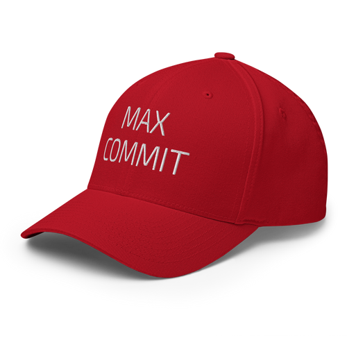 APX MAX COMMIT Red Flex Hat