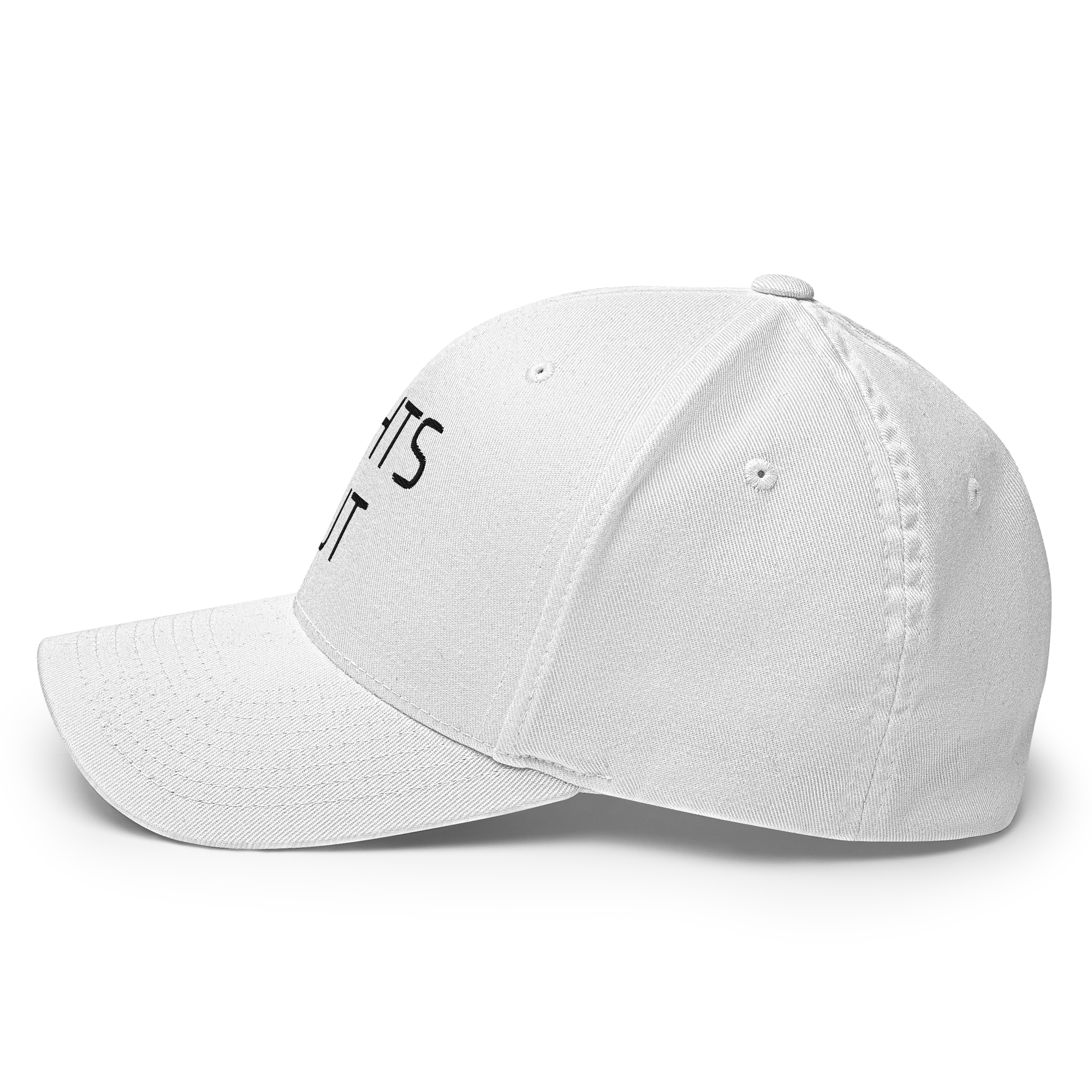P1 LIGHTS OUT White Flex Hat