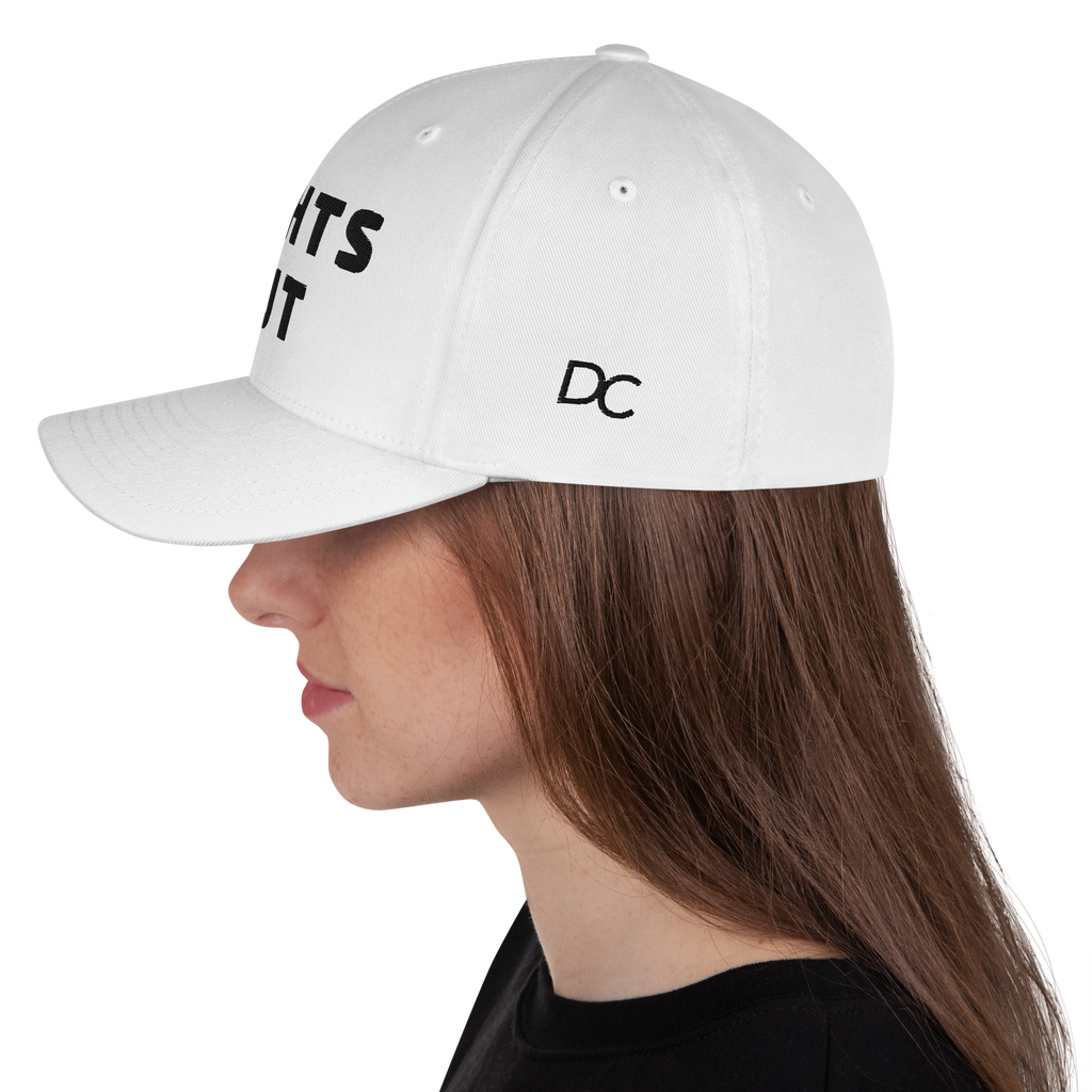 P1 LIGHTS OUT White Flex Hat