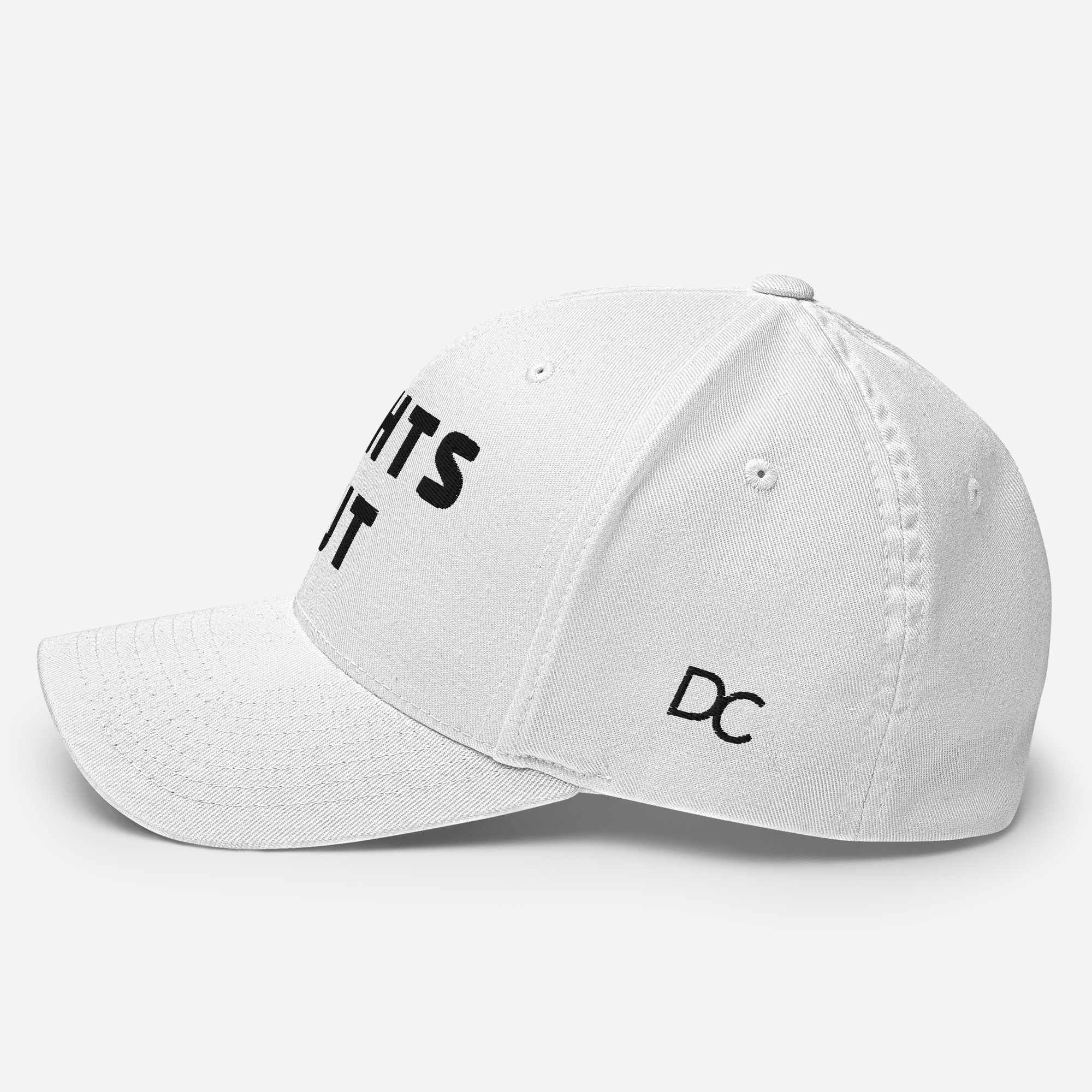 P1 LIGHTS OUT White Flex Hat
