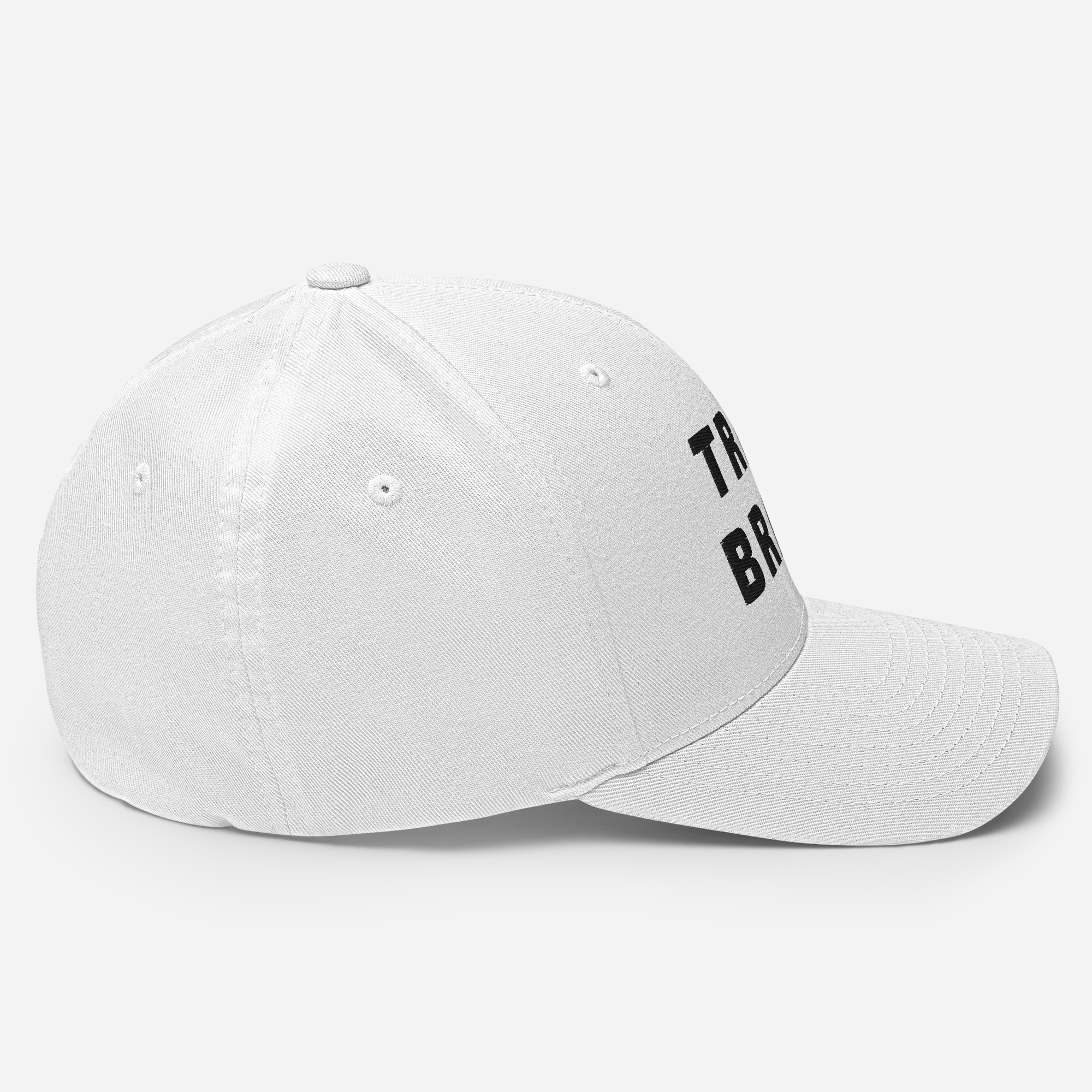 P1 TRAIL BRAKE White Flex Hat