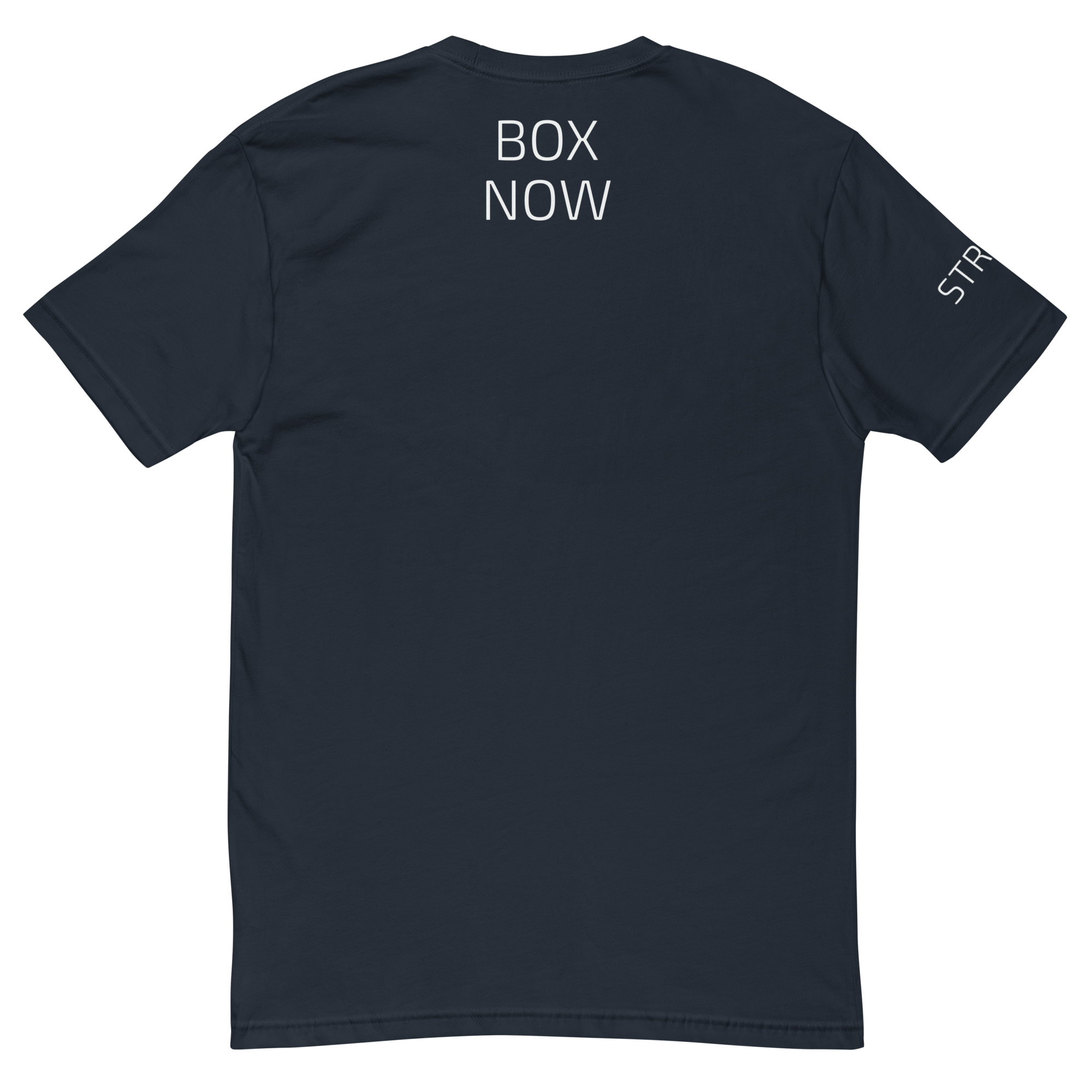 STRTGY BOX NOW Men's Blue T Shirt