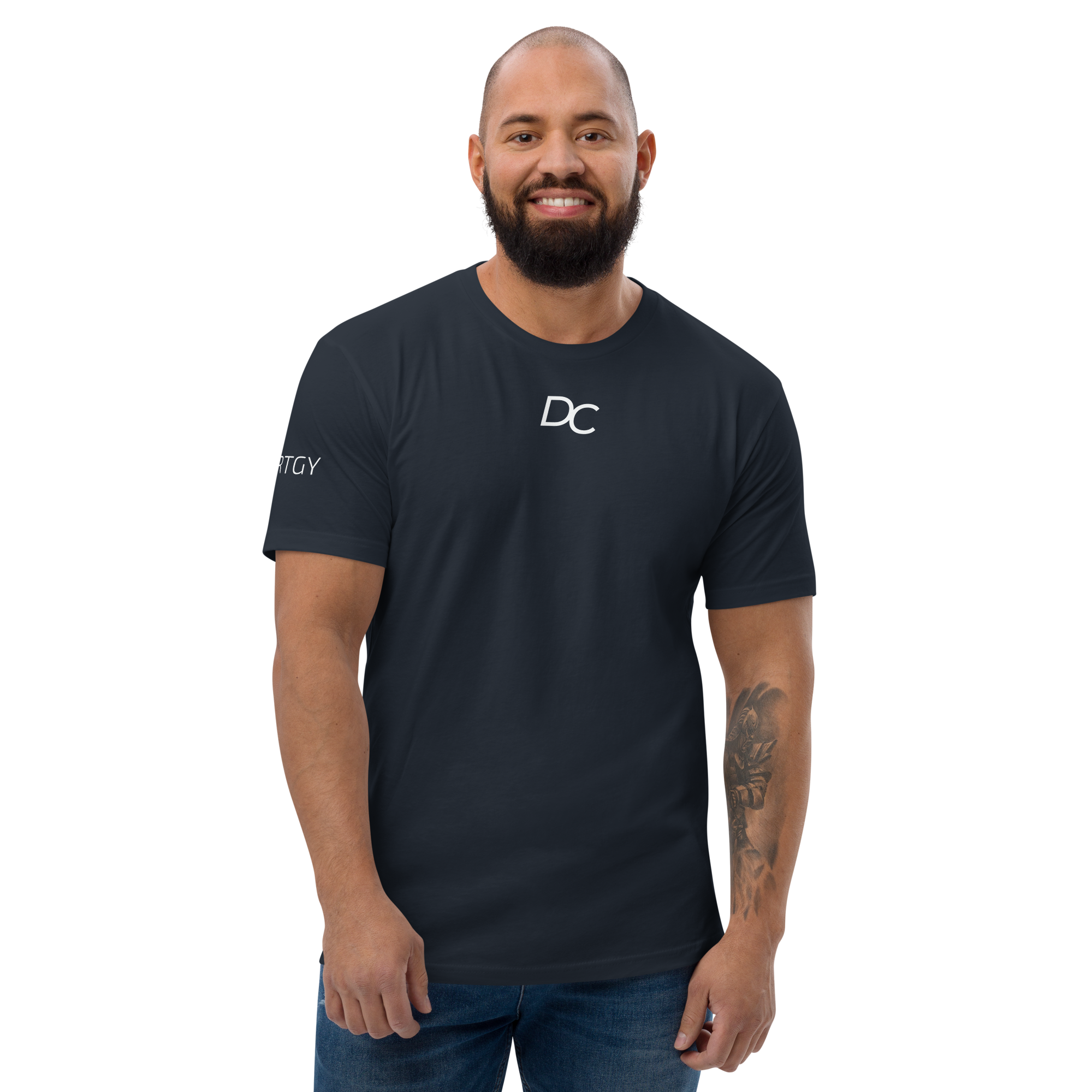 STRTGY UNDERCUT ADVANTAGE Men's Blue T Shirt