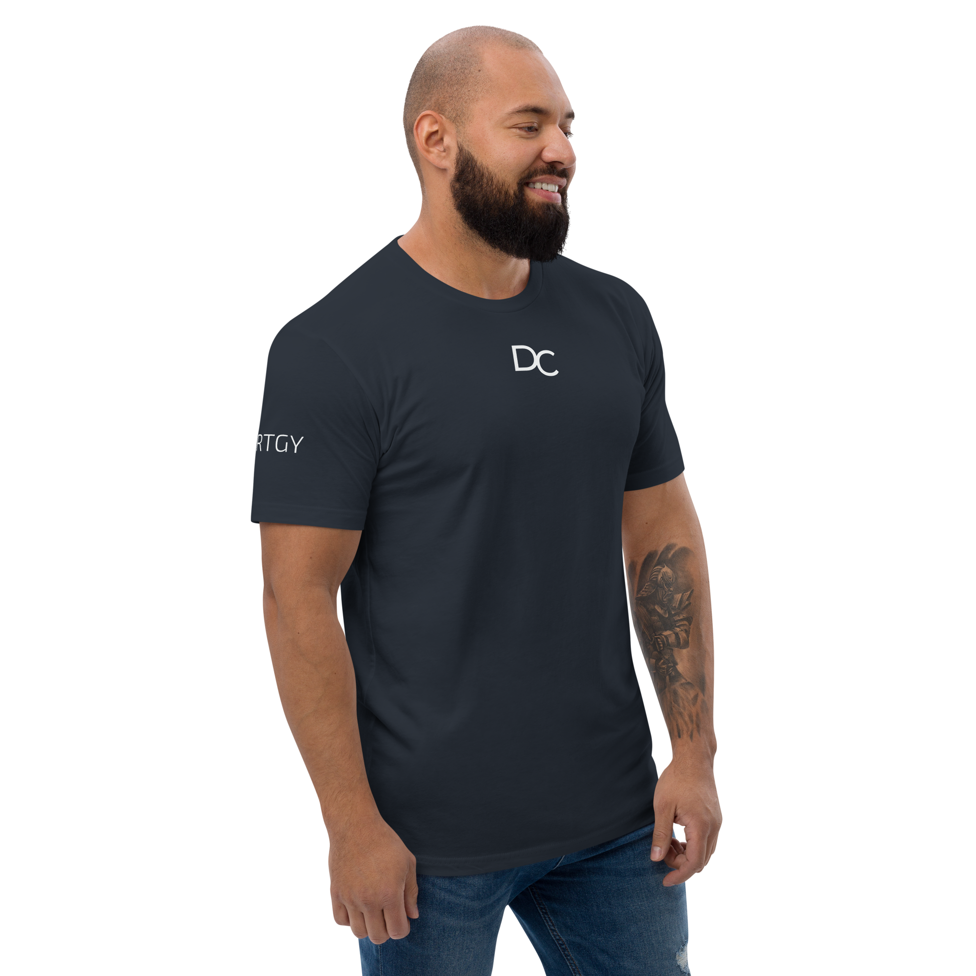 STRTGY UNDERCUT ADVANTAGE Men's Blue T Shirt