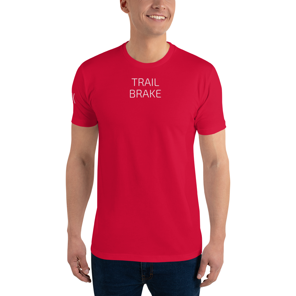 APX TRAIL BRAKE Men's Red T Shirt