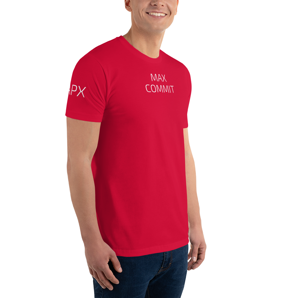 APX MAX COMMIT Men's Red T Shirt
