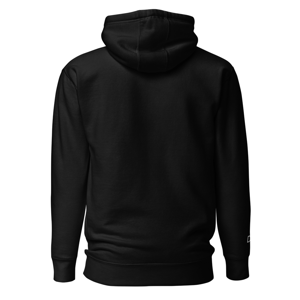 P1 PUSH HARD Unisex Black Hoodie