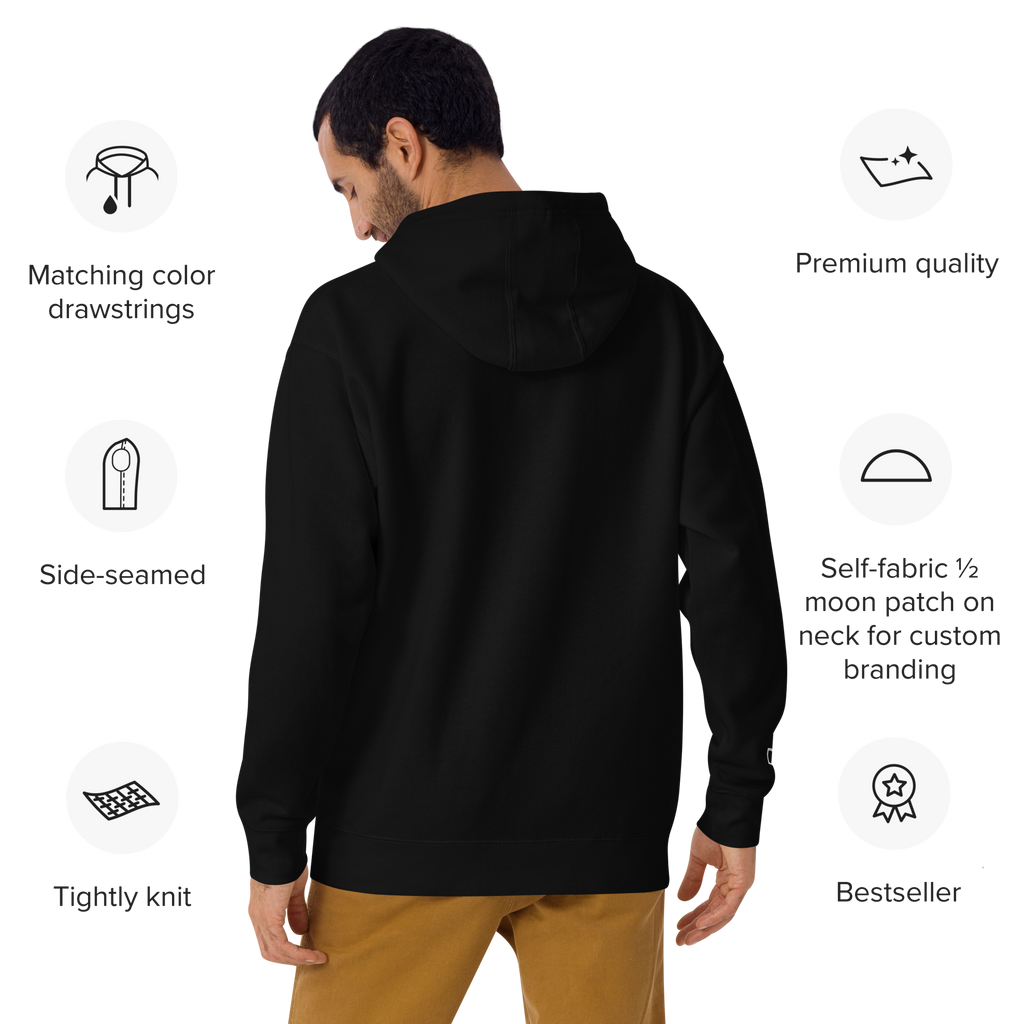 P1 LIGHTS OUT Unisex Black Hoodie