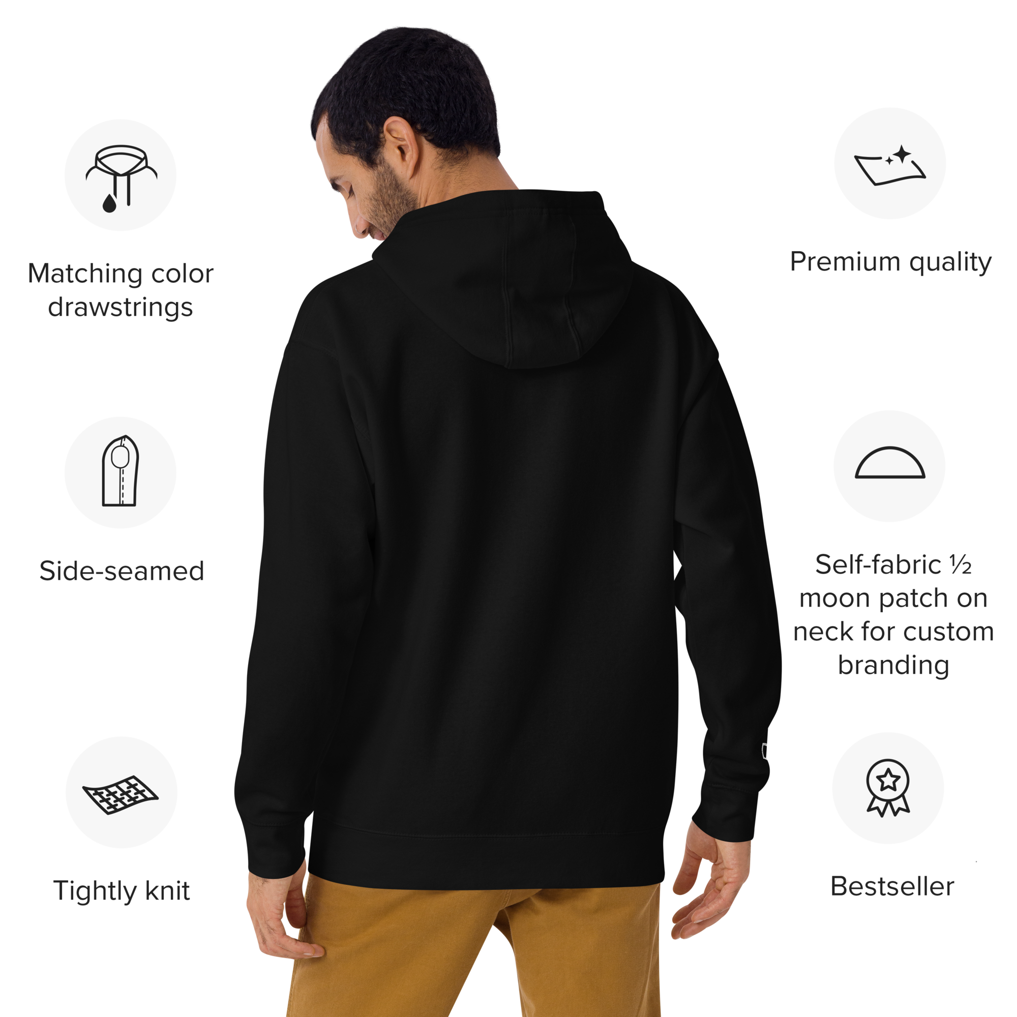 P1 LIGHTS OUT Unisex Black Hoodie