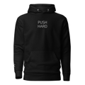 P1 PUSH HARD Unisex Black Hoodie