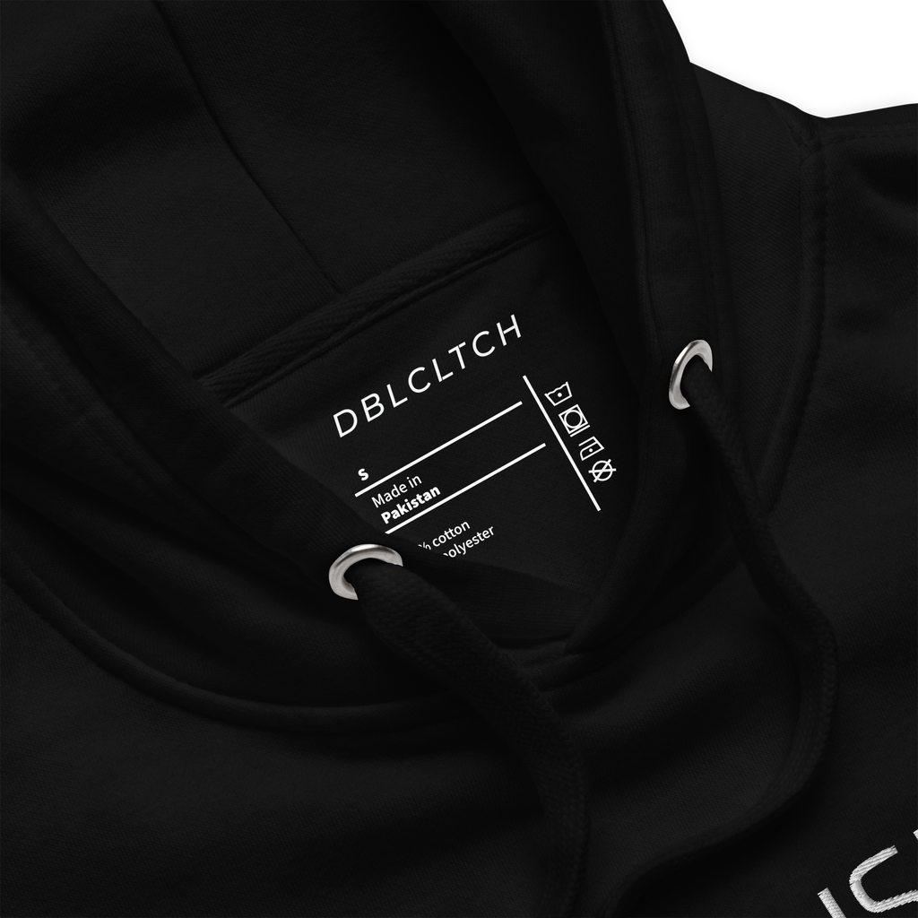 P1 PUSH HARD Unisex Black Hoodie