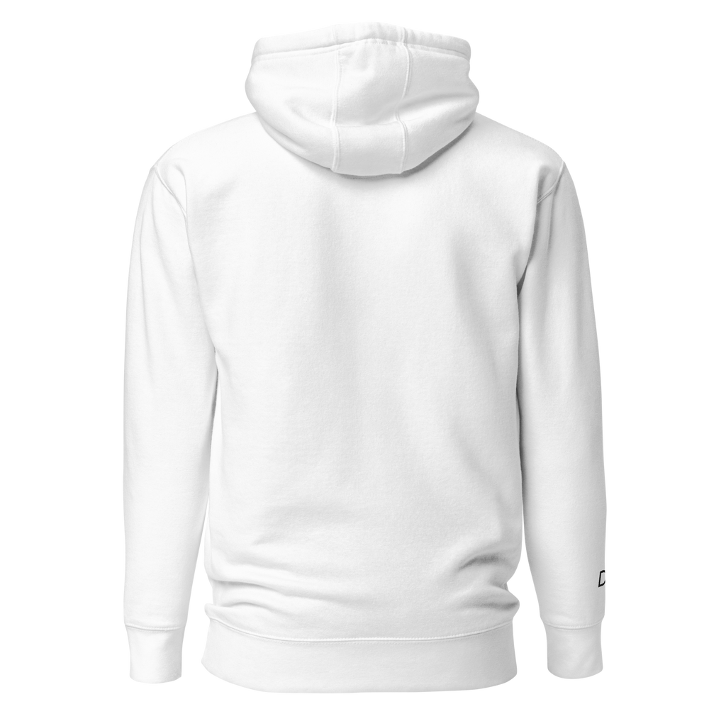 P1 LIGHTS OUT Unisex White Hoodie