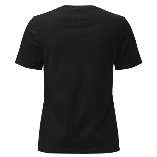0000 LATE LUNGE Women's Black T Shirt