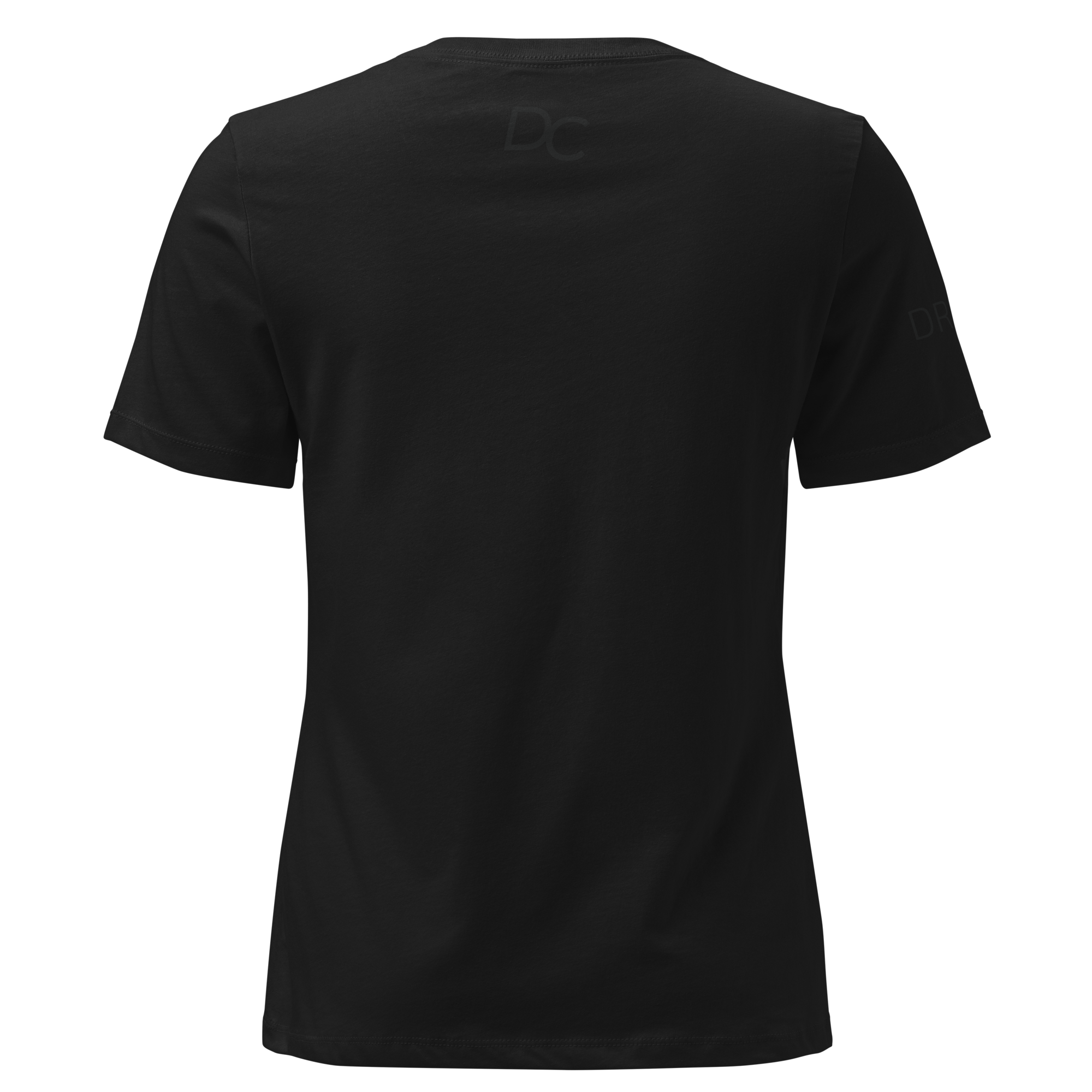 0000 ZERO HESITATION Women's Black T Shirt