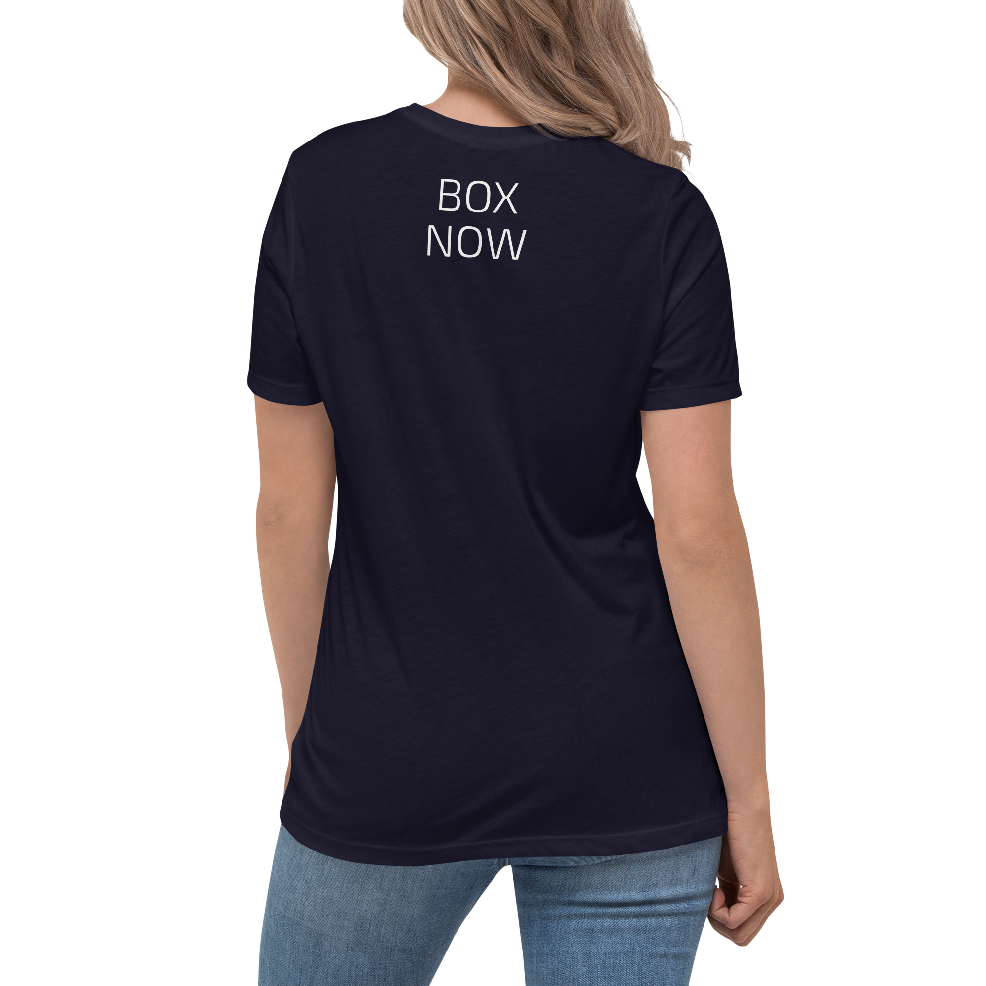 STRTGY BOX NOW Women's Blue T Shirt